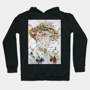 HERMANN HESSE - watercolor portrait .2 Hoodie